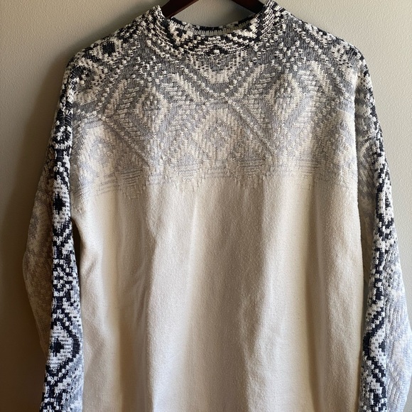 J. Jill Cotton Blend Pullover Crewneck Sweater Size Medium - Picture 3 of 8